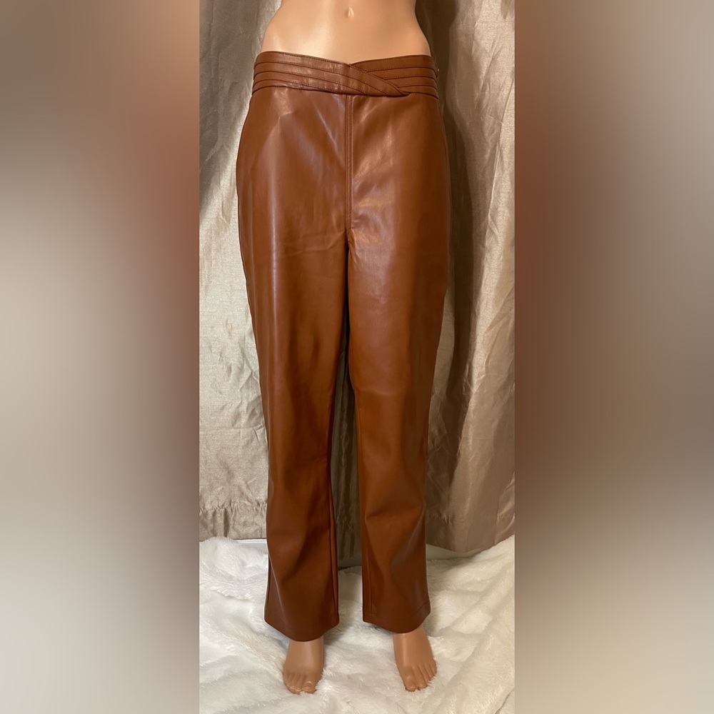 7 For All Mankind-Vegan Leather Pants
